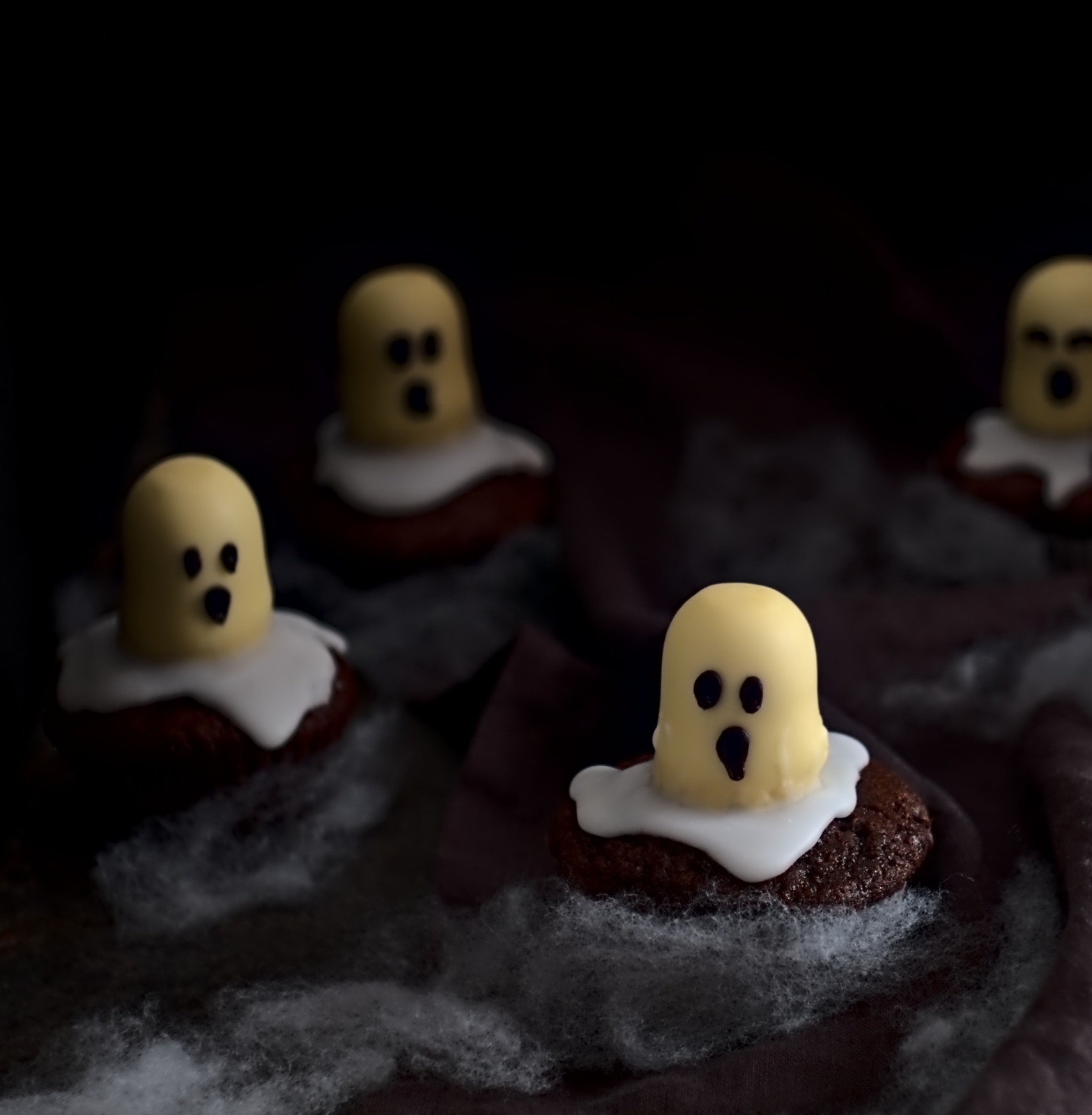 schaurig süße Gespenster-Muffins – süße Idee zu Halloween!