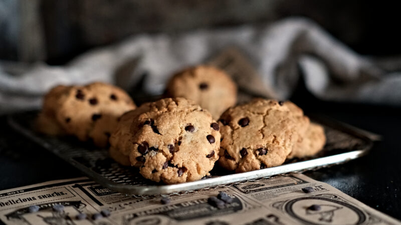 Cookies mit Schokotropfen… und übrig bleiben Krümmel!
