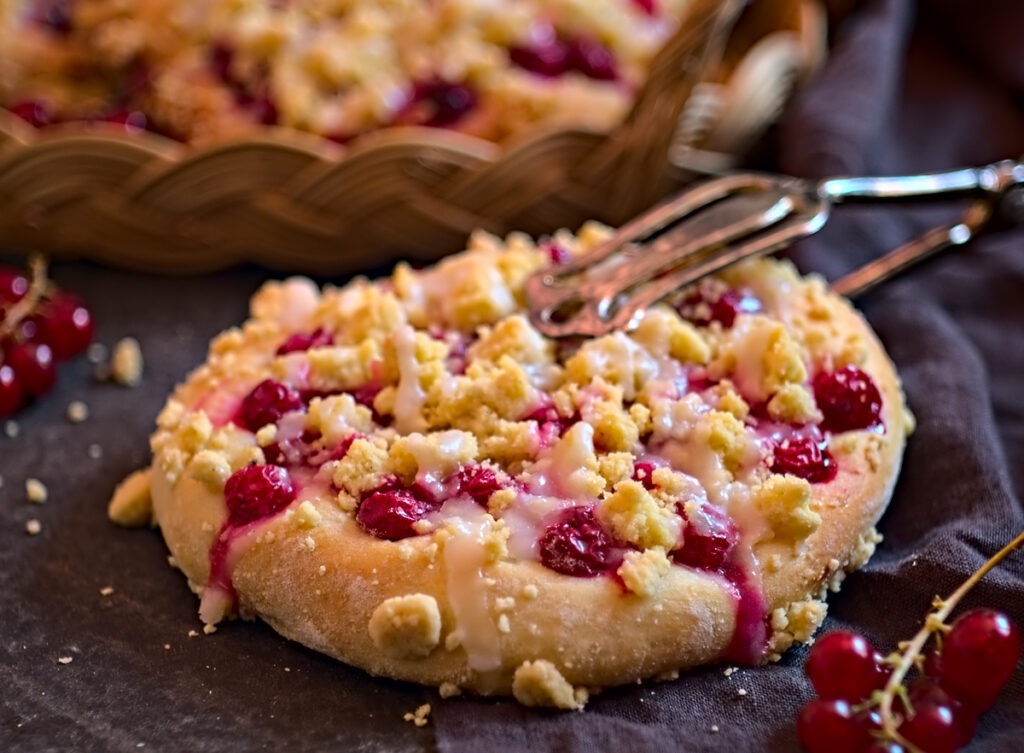 saftige Johannisbeer-Streusel-Taler - Mach was Leckeres saftige Johannisbeer-Streusel-Taler - Mach was Leckeres