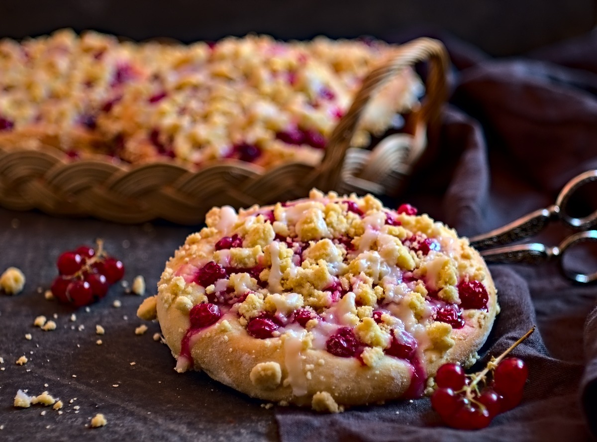 saftige Johannisbeer-Streusel-Taler - Mach was Leckeres