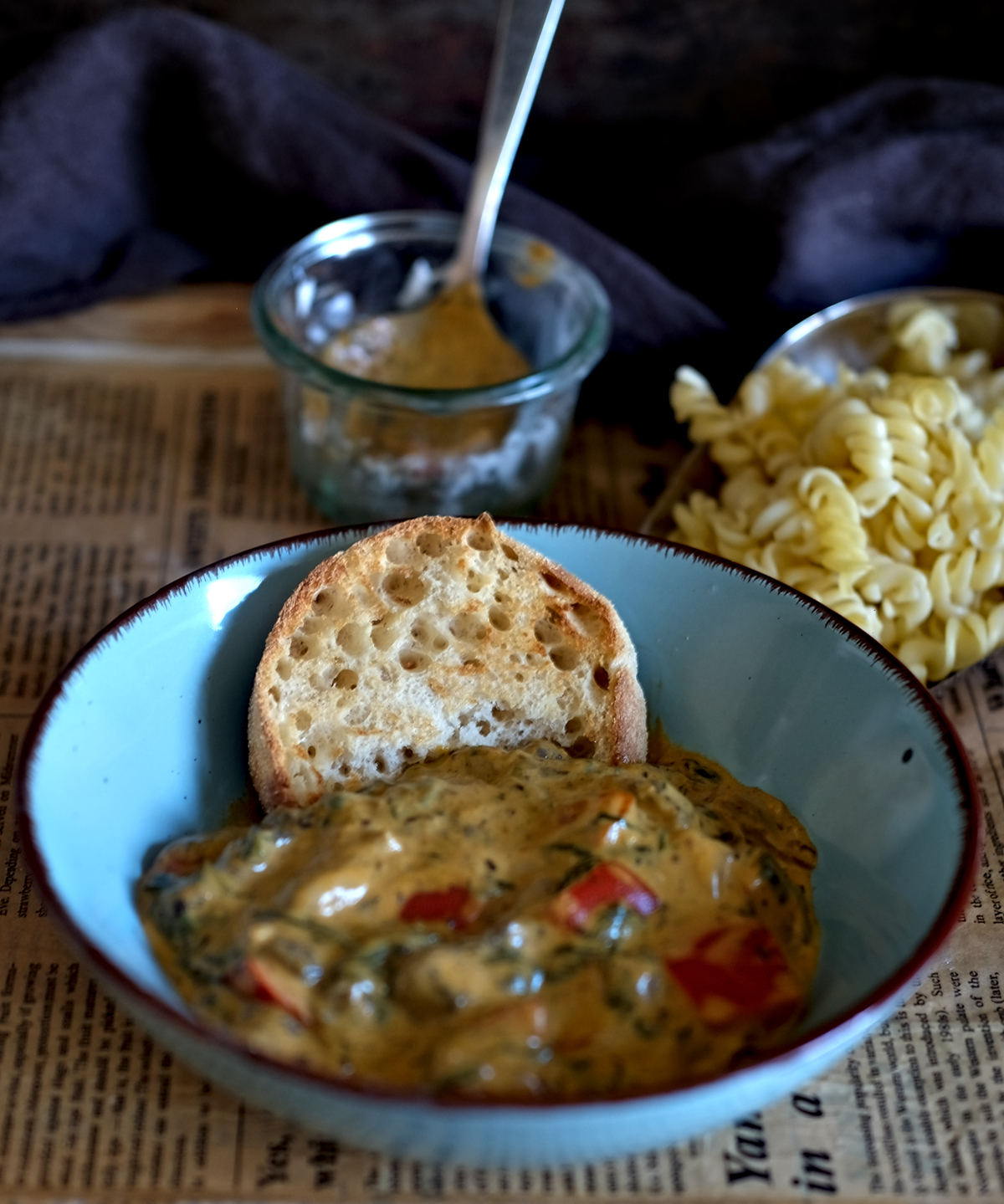 Schnelle Champignon-Pfanne! Mit leckerem Babyspinat und Paprika! - Mach ... Schnelle Champignon-Pfanne! Mit leckerem Babyspinat und Paprika! - Mach ...