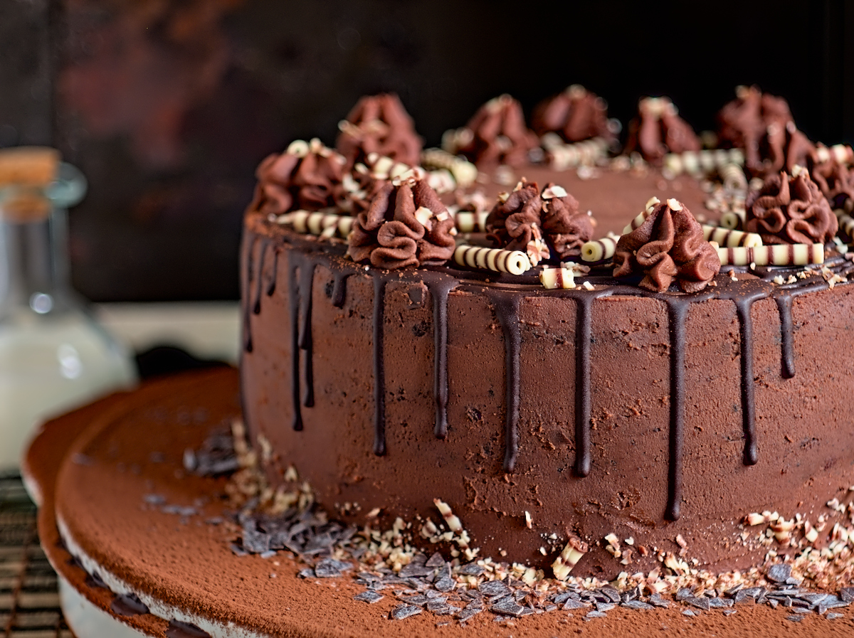 cremige Schokotorte - ein einfaches Rezept! - Mach was Leckeres