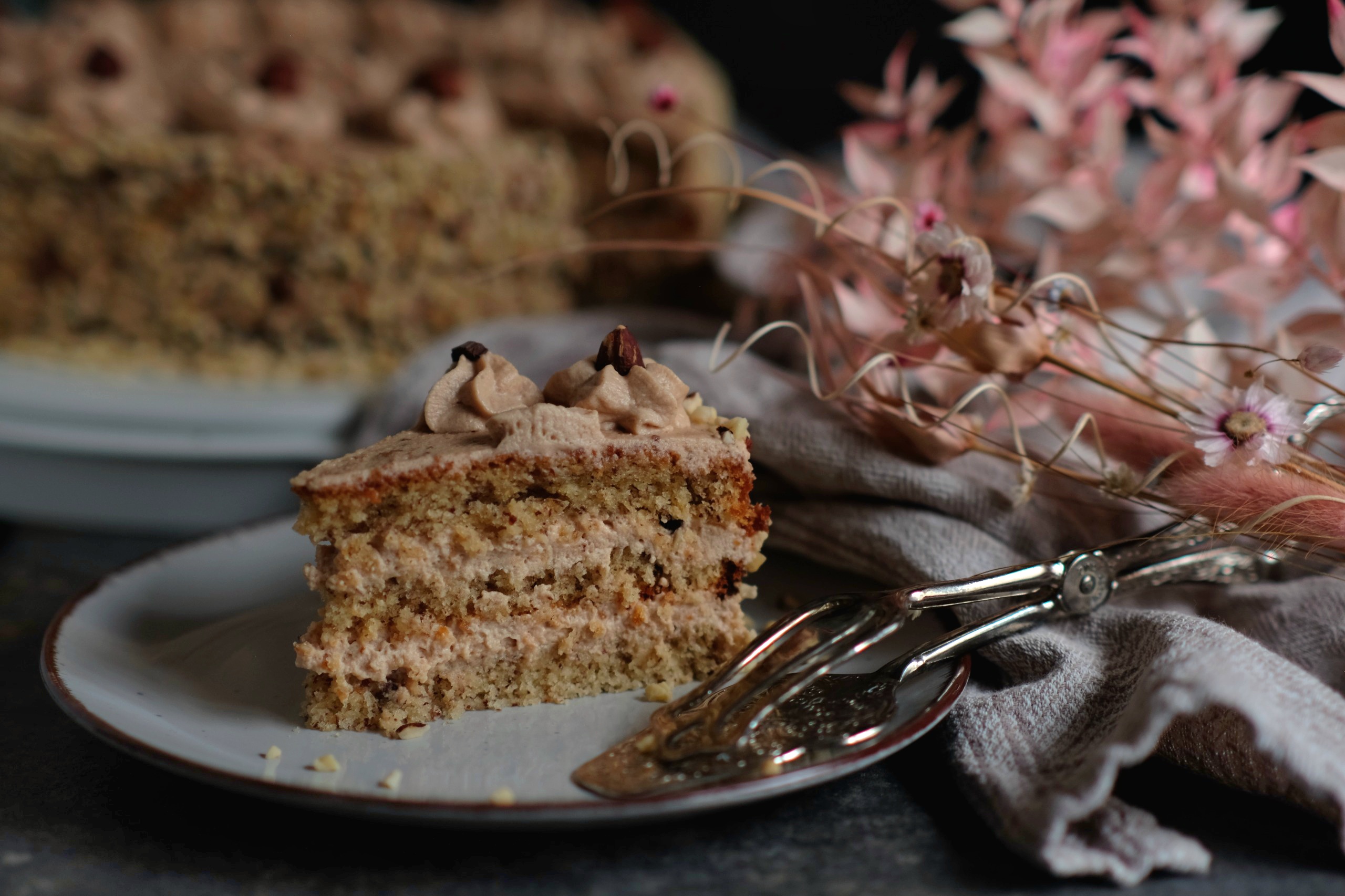 Nuss Torte - ein einfaches Rezept - Mach was Leckeres