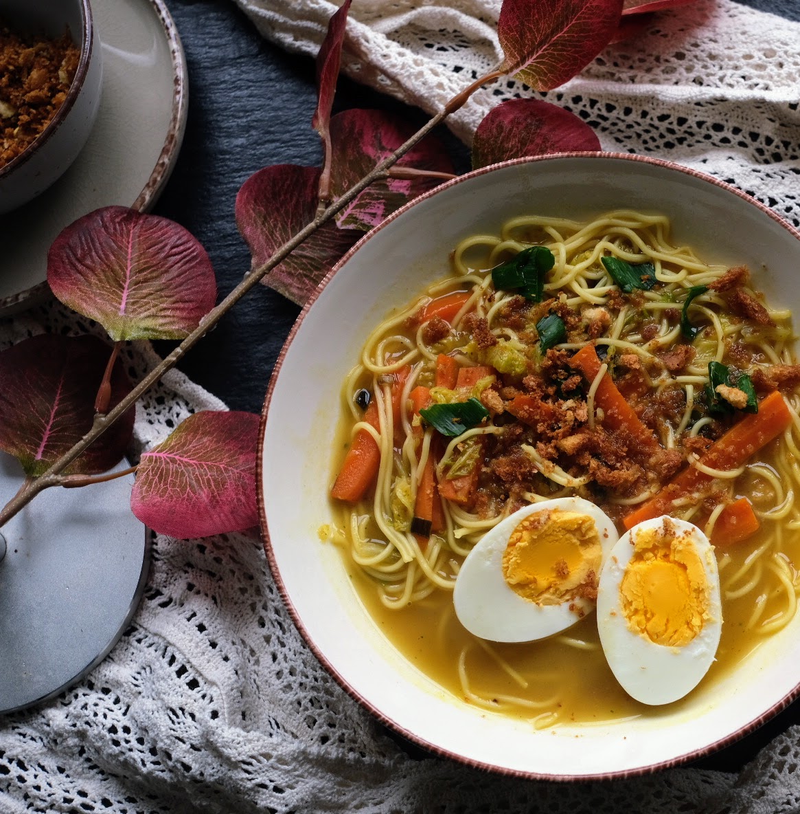 Schnelles und vegetarisches Ramen!