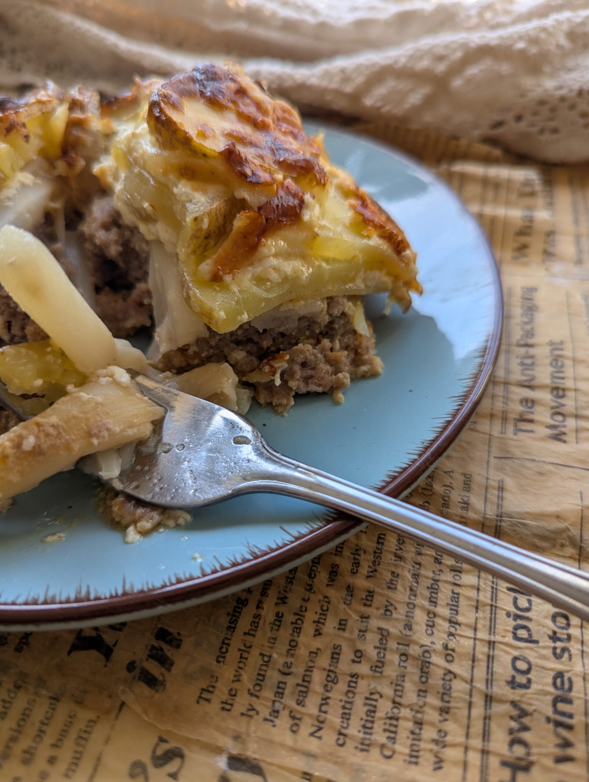 Kartoffel-Spargel-Hackfleisch-Auflauf: Ein herzhafter Klassiker!