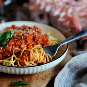 Kürbisbolognese als herbstlicher Klassiker!