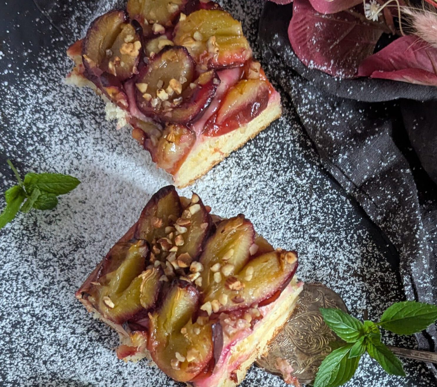 Ein ganze Blech voll Pflaumenkuchen, himmlisch lecker!