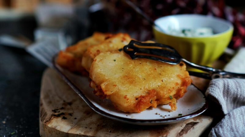 Backfisch wie vom Weihnachtsmarkt