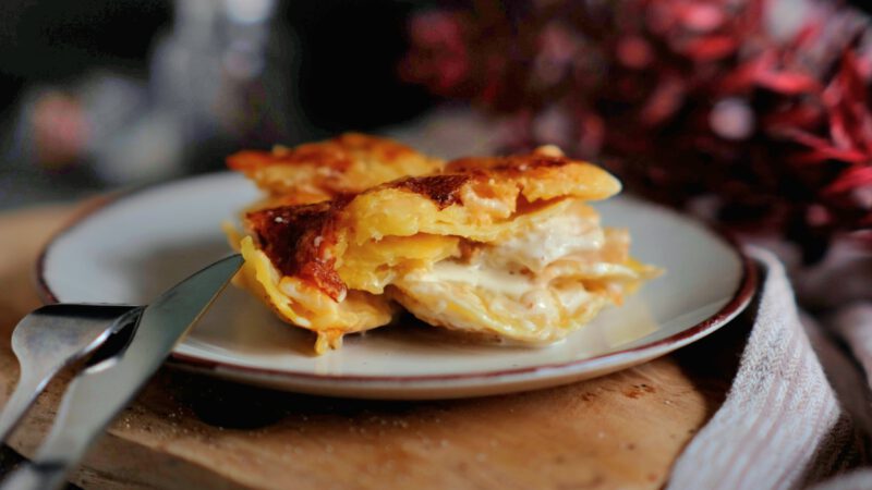 Kartoffelgratin- eine cremig leckere Beilage!