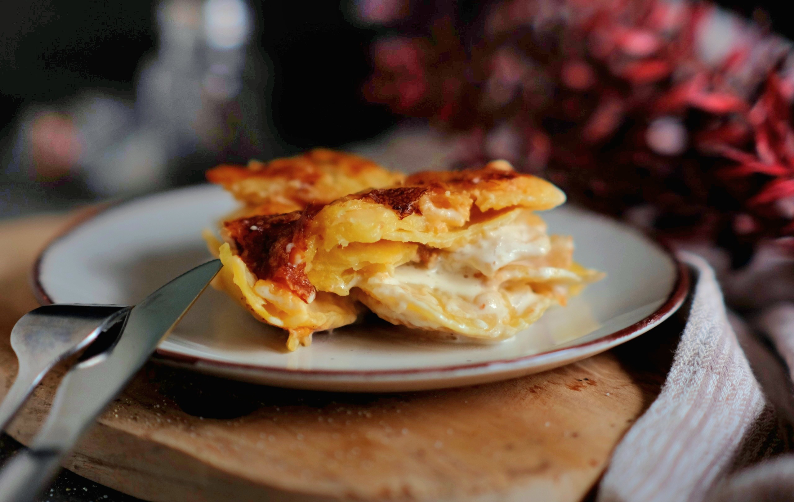 Kartoffelgratin- eine cremig leckere Beilage!