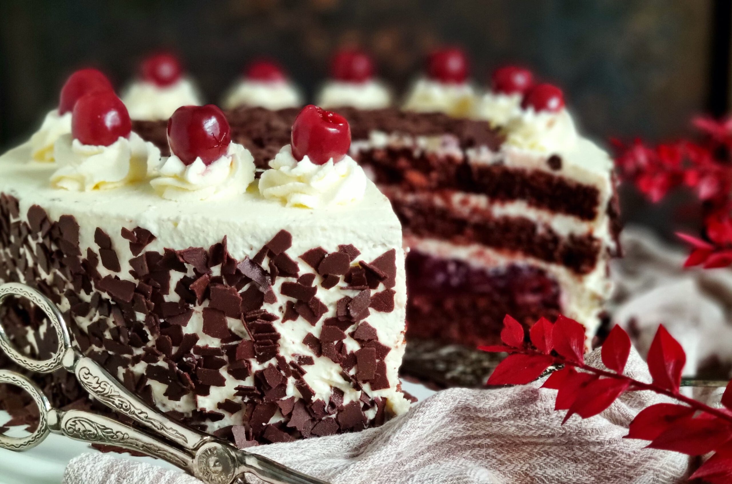 Schwarzwälder Kirschtorte Rezept: Einfach, schnell & gelingsicher